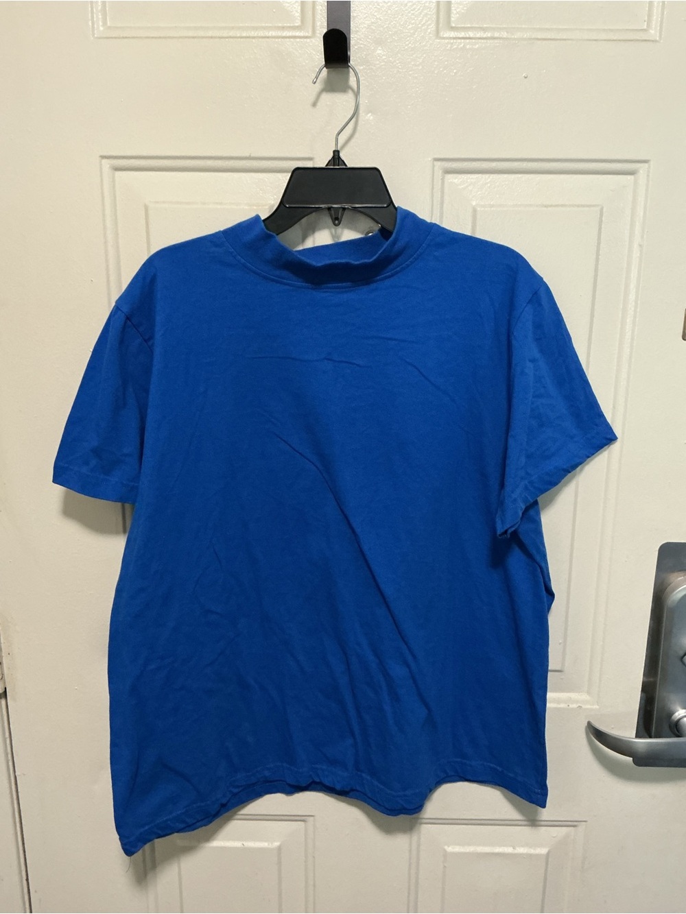 Men's Solid Royal Blue Short Sleeve Tee